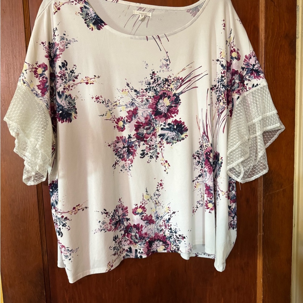 Floral Print Women's Top